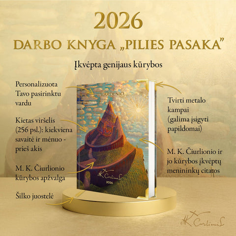 DARBO KNYGA „PILIES PASAKA 2026“: kelionė į simbolių pasaulį + galimybė personalizuoti - COCO&CO