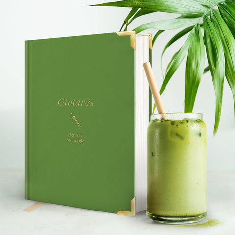 100 % personalizuojamas DARBO KALENDORIUS (MATCHA EDITION) – susikurk savo unikalų egzempliorių - COCO&CO