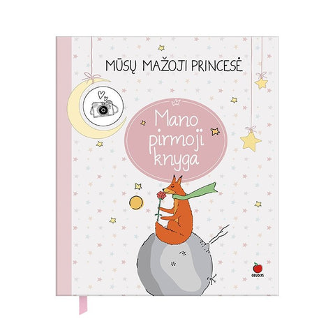 MŪSŲ MAŽOJI PRINCESĖ – pirmoji ir pati gražiausia jūsų KŪDIKIO KNYGA + PERSONALIZACIJA! - COCO&CO